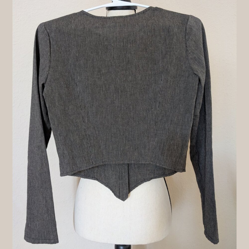 Ovate Maeve blouse in striped cotton, size S - Picture 2 of 4